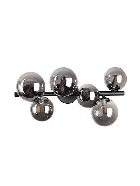 Ideal Lux Μοντέρνο Φωτιστικό Τοίχου με Ντουί G9 Μαύρο 49x19.5x19.5εκ. 309262